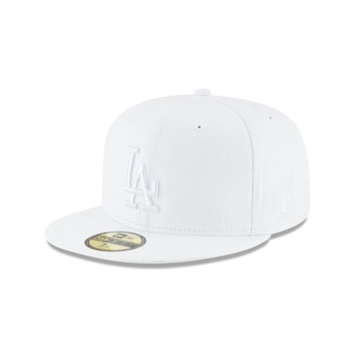 Sapca New Era Los Angeles Dodgers MLB Whiteout Basic 59FIFTY Fitted - Albi